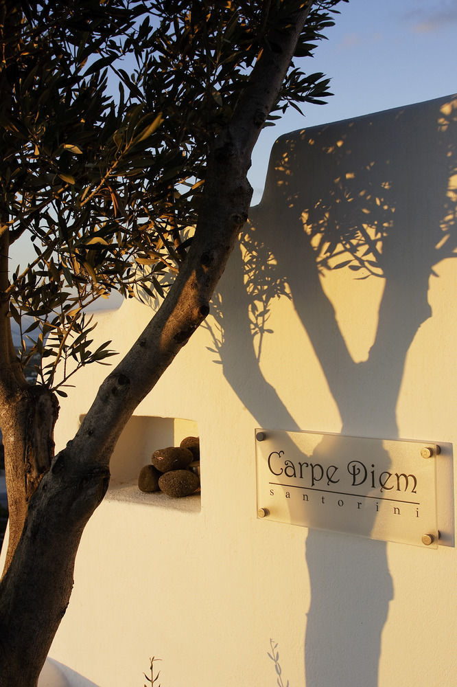 Carpe Diem Santorini Pýrgos Esterno foto